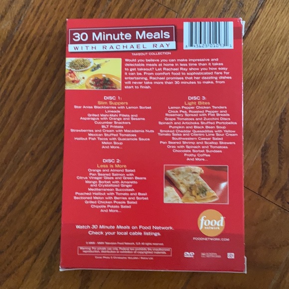 Rachel Ray 3 Disc Set - Picture 2 of 2